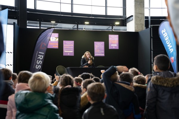 Jessika Ponchet et les scolaires